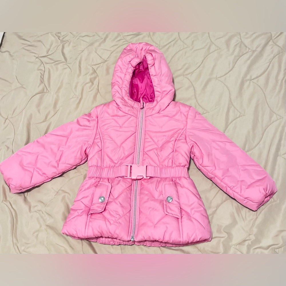 Size 2T pink snow jacket. Purchased at Macy’s .